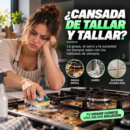 Limpiador a Vapor Alta Presión y Temperatura Portátil 2500W
